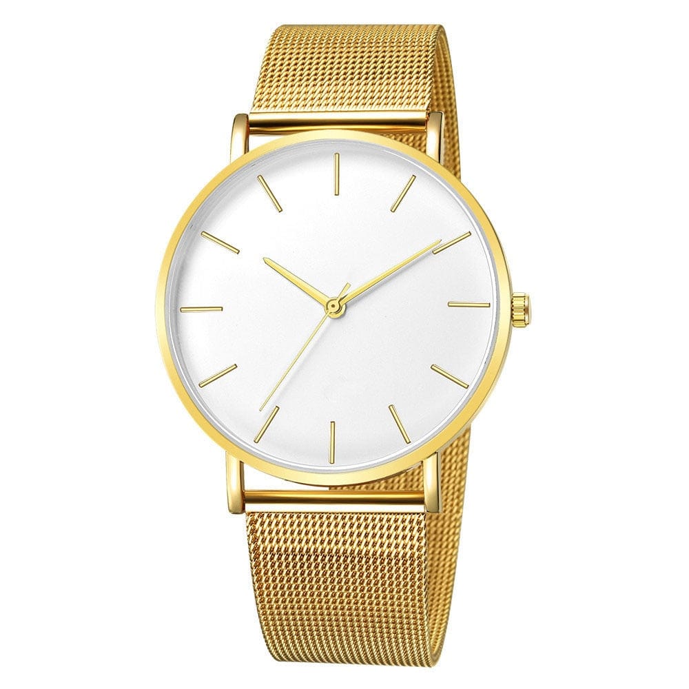 Women's Mesh Belt ultra-thin Fashion Watch BENNYS 