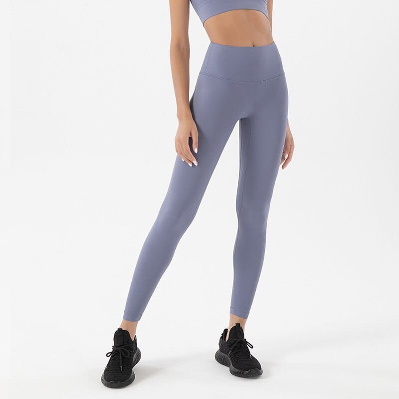 Women's Nylon Yoga Pants High Waist  Sport Elastic Sweat Pants For Women BENNYS 