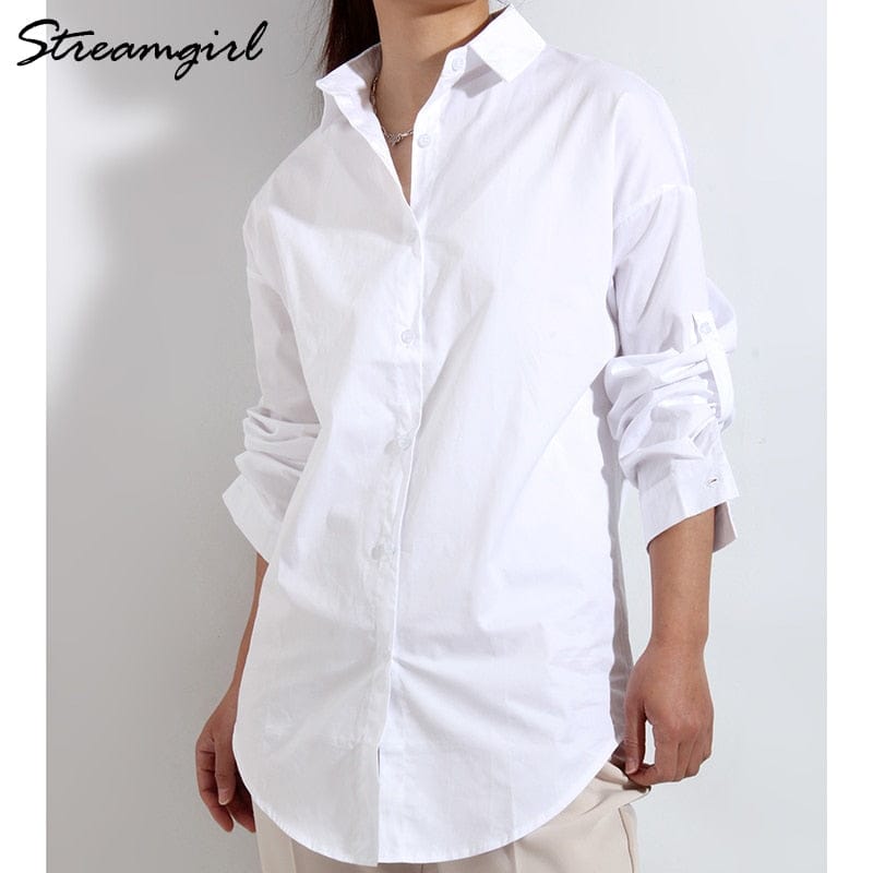 Women's  Oversize Shirt Elegant Blouses For Women 2022 BENNYS 