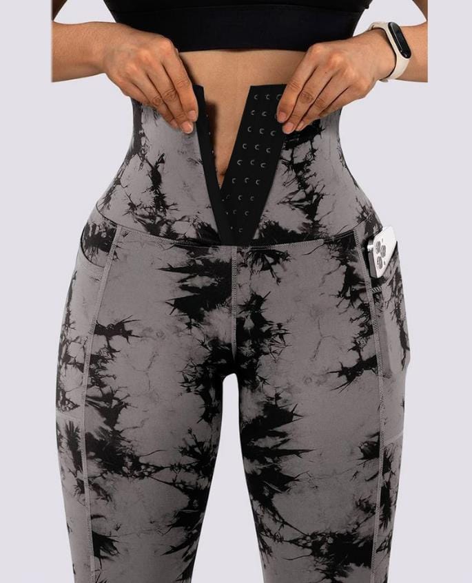 Women's Pants Fashion Printed Tummy Control Butt Lifting Yoga Pants BENNYS 