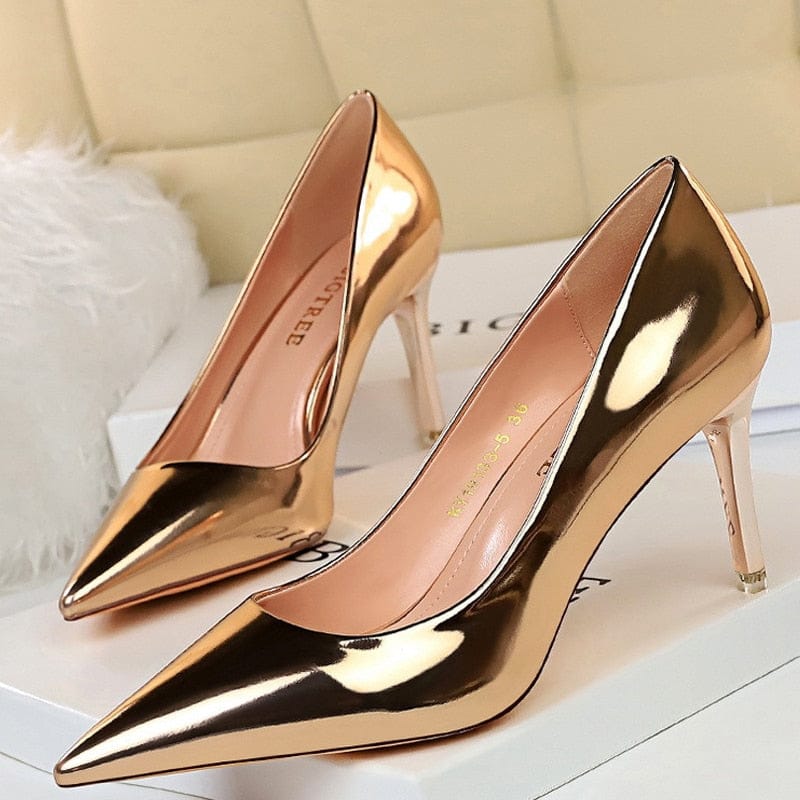 Patent clearance pumps shoes