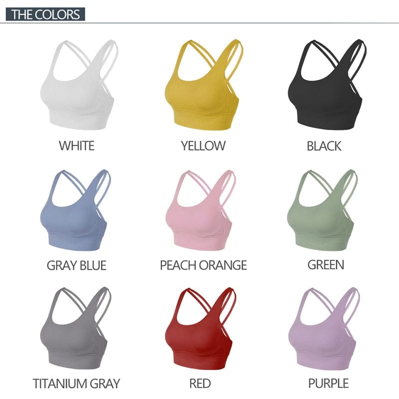 Women's  Sexy Tops Breathable Fitness Yoga Sports Bra For Women BENNYS 