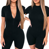 Women's Sports Jumpsuit Club-wear Holiday Mini Jumpsuit BENNYS 