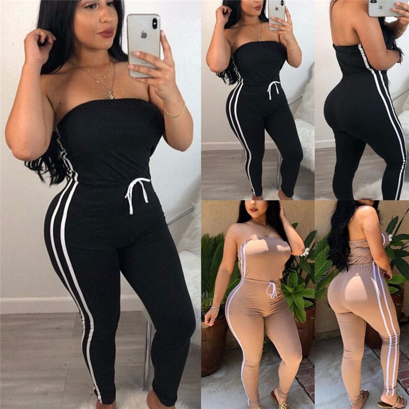 Women's Summer Off Shoulder Jumpsuits Fashion 2022 BENNYS 