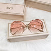 Women's Sunglasses Rimless UV400 Brand Designer Sun Glasses BENNYS 