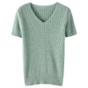 Women's Sweater Short Sleeve Spring Summer Knitwears BENNYS 