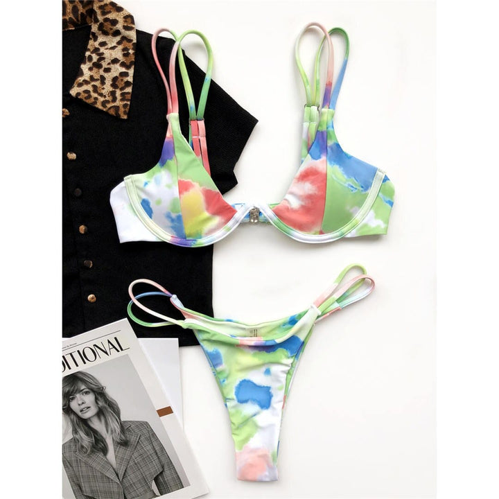 Women's Swimwear Female Swimsuit Two-pieces Bikini set BENNYS 