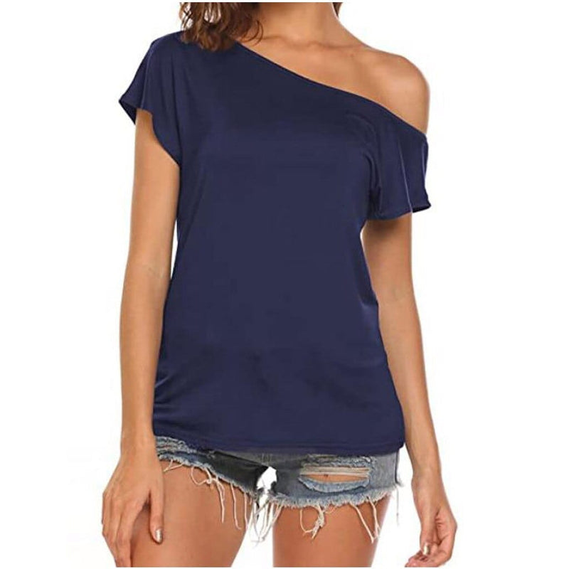 Women's T-shirt Solid Loose Tops Ladies Summer Tops BENNYS 