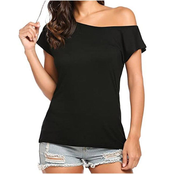 Women's T-shirt Solid Loose Tops Ladies Summer Tops BENNYS 