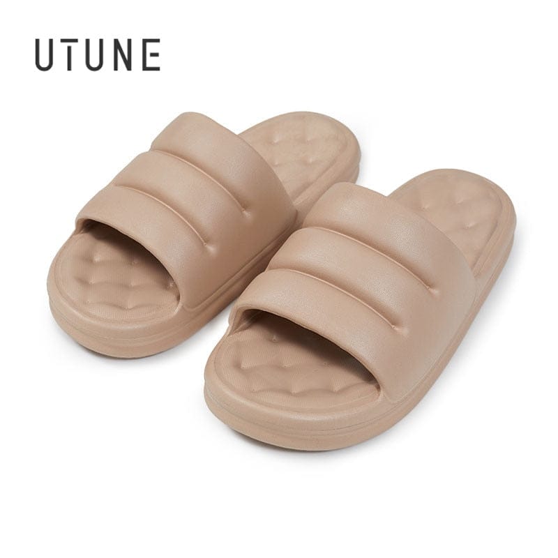 Women's Thick Sole Soft Indoor Slippers Women Anti-slip Sandals BENNYS 