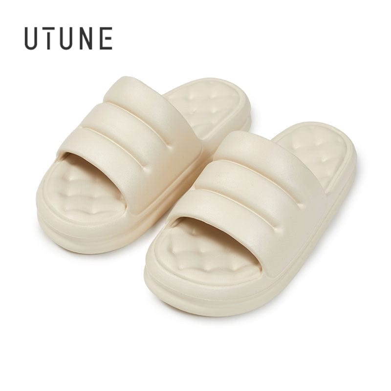 Women's Thick Sole Soft Indoor Slippers Women Anti-slip Sandals BENNYS 