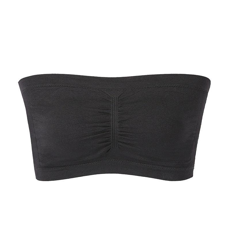 Women's Tube Top  Summer Cropped Top Invisible Bra BENNYS 