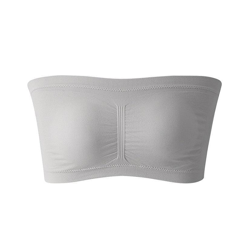 Women's Tube Top  Summer Cropped Top Invisible Bra BENNYS 