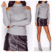 Women's Warm Long Sleeve Knitted Sweater Ladies Tops BENNYS 