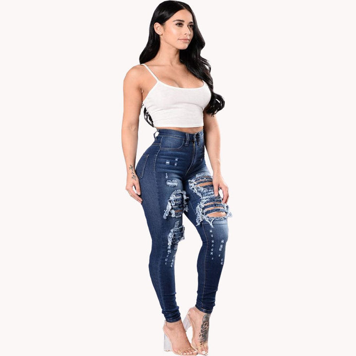 Women's ripped jeans pants BENNYS 