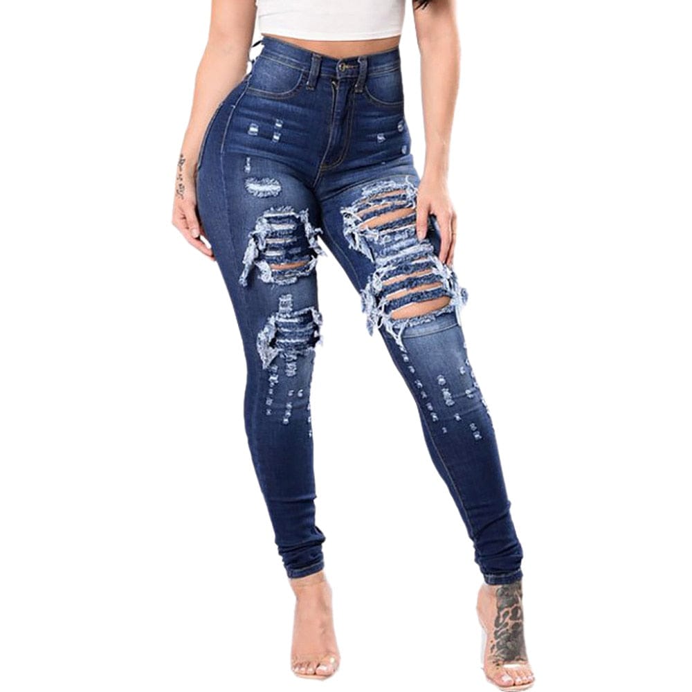 Women's ripped jeans pants BENNYS 