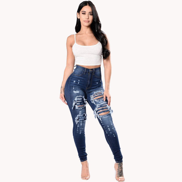 Women's ripped jeans pants BENNYS 