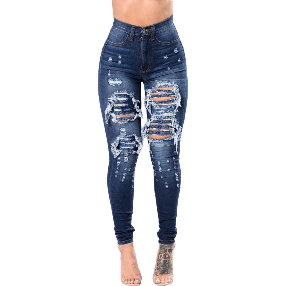 Women's ripped jeans pants BENNYS 