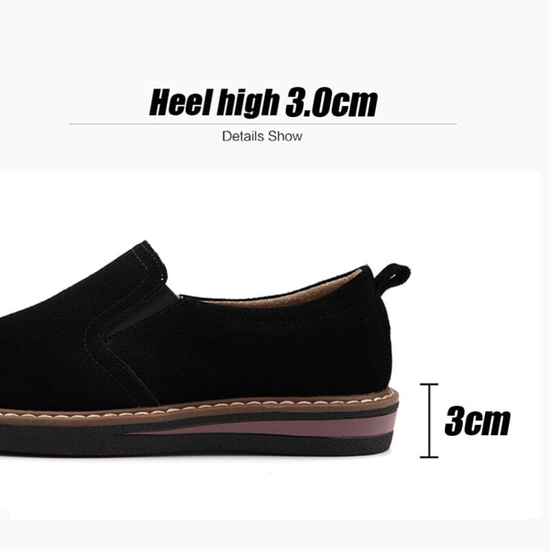 Women's shoes suede leather casual shoes BENNYS 