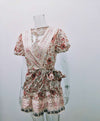 Women's summer new holiday print bohemian dress BENNYS 