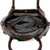 Women totes/handbags genuine leather patchwork design handbags BENNYS 