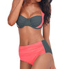 Womens High Waist Padded Push-up Bikini Set BENNYS 