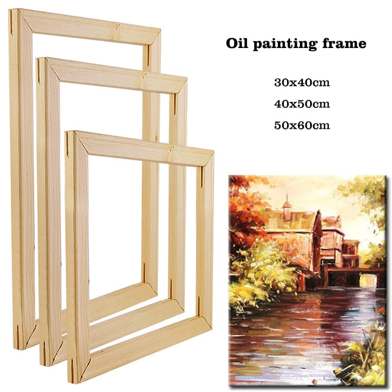 Wood Frame For Canvas Oil Painting Factory Price Picture Nature DIY Frames BENNYS 