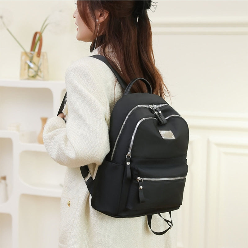 Women Oxford-Cloth Casual Backpack