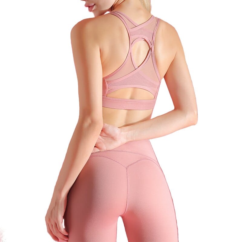 Yoga Crop Top Sports Bras Gym Women Padded Yoga Top BENNYS 