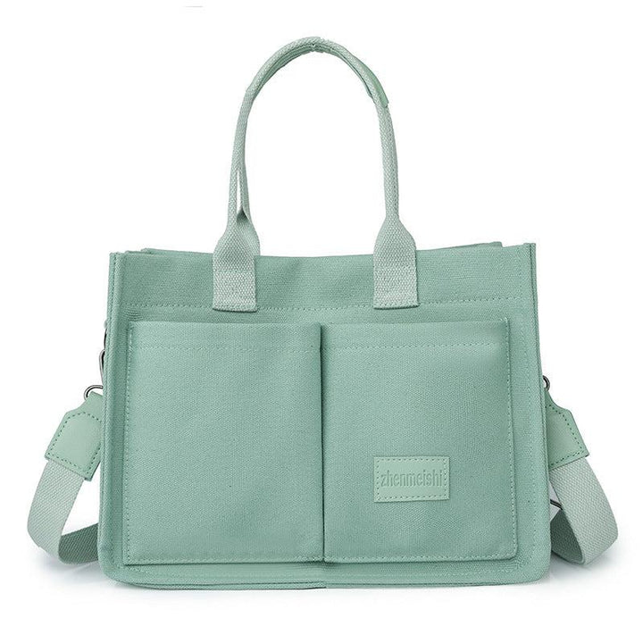 Casual Daily Canvas Tote Shoulder Bags For Women-bag-Bennys Beauty World