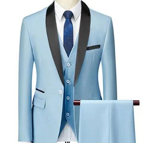 Men 3 Pieces Suit Set Men Wedding Suits-Suit-Bennys Beauty World