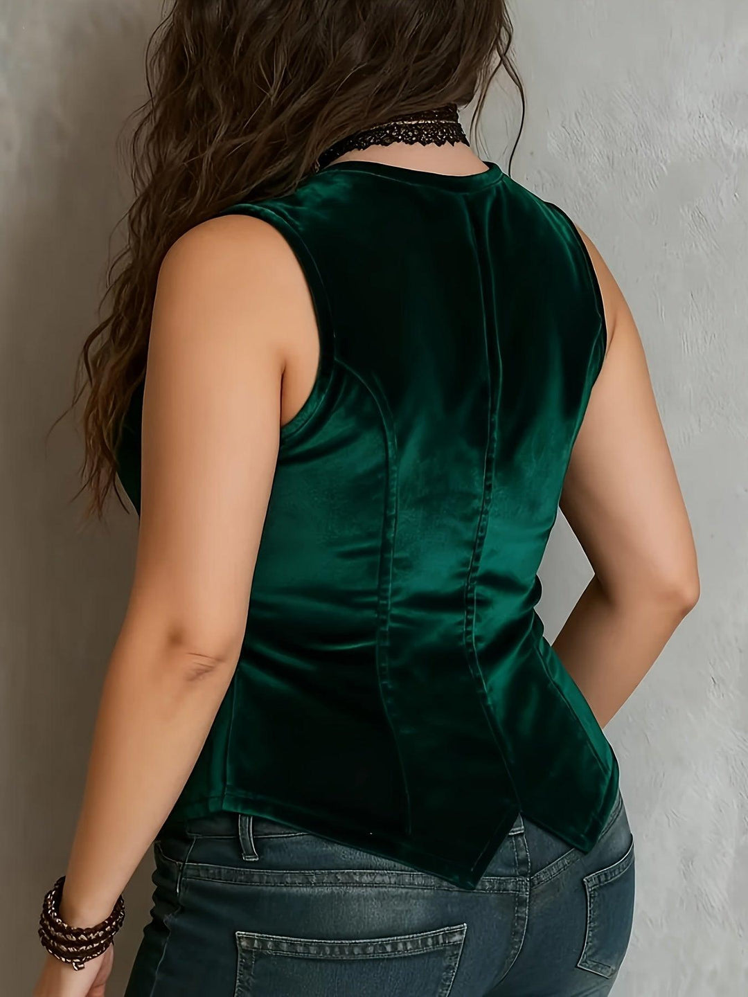 Plus Size, Plus-size Women's Elegant Vest Women's Elegant Vest