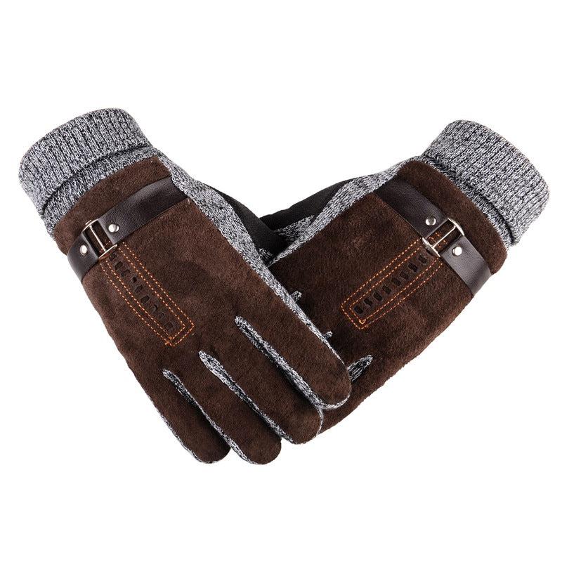 Gloves For Men Winter Cycling Leisure Gloves-Gloves-Bennys Beauty World
