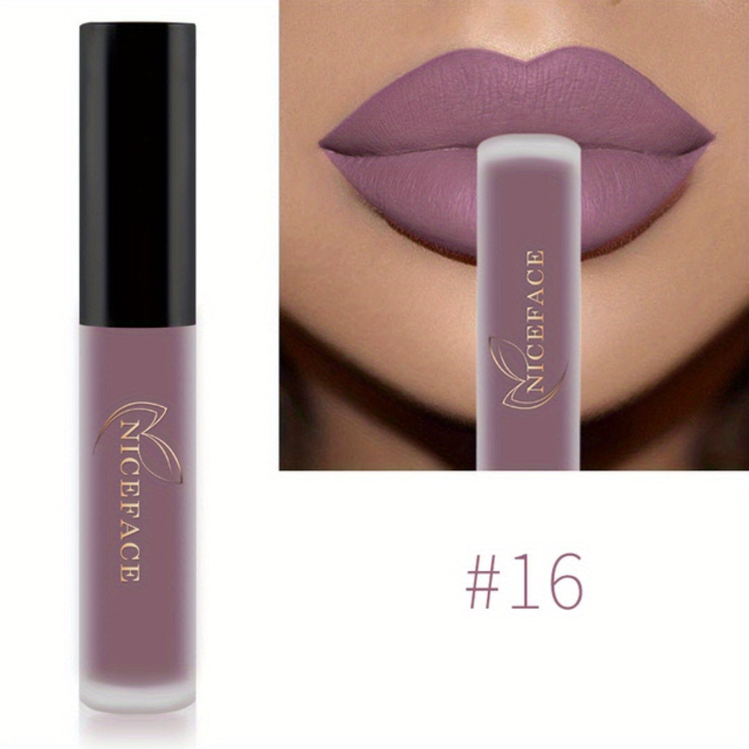 20 colours High Pigmented Matte Lip Glaze