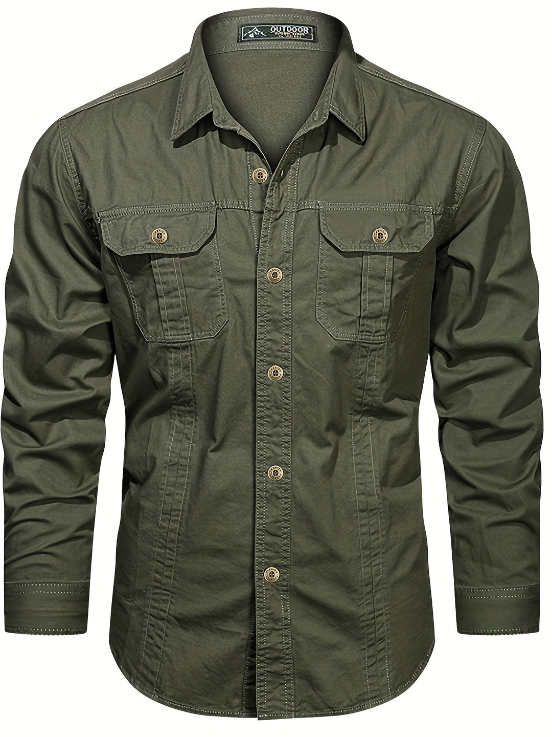Men's Lightweight Long-Sleeve Work Shirt