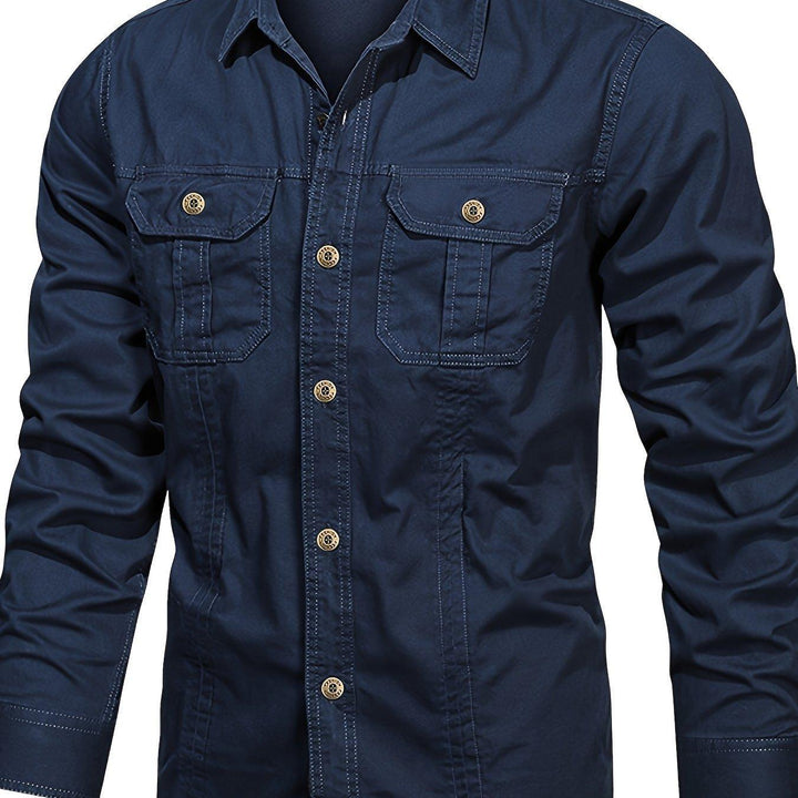 Men's Lightweight Long-Sleeve Work Shirt