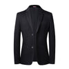 Knitted Texture Leisure Suits For Men Top-Blazers-Bennys Beauty World