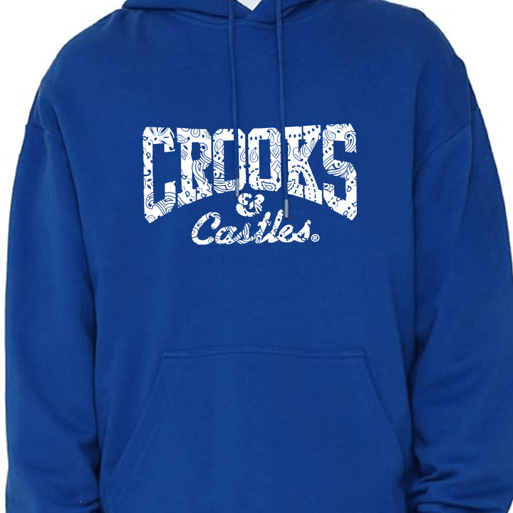 Men's Crooks & Castles Print Hoodie Sweatshirt-Hoodies-Bennys Beauty World