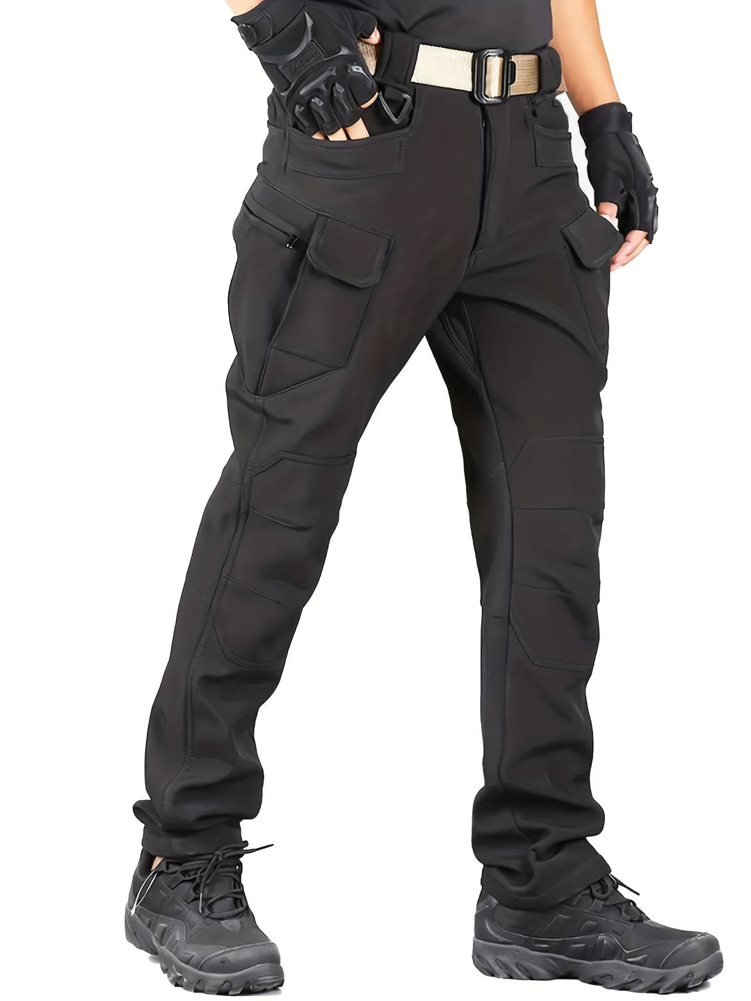 Thermal Cargo Stretchy Multi-Pocket Pants for Men-Cargo Pants-Bennys Beauty World