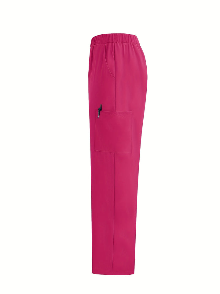 V-neck short-sleeved work clothes