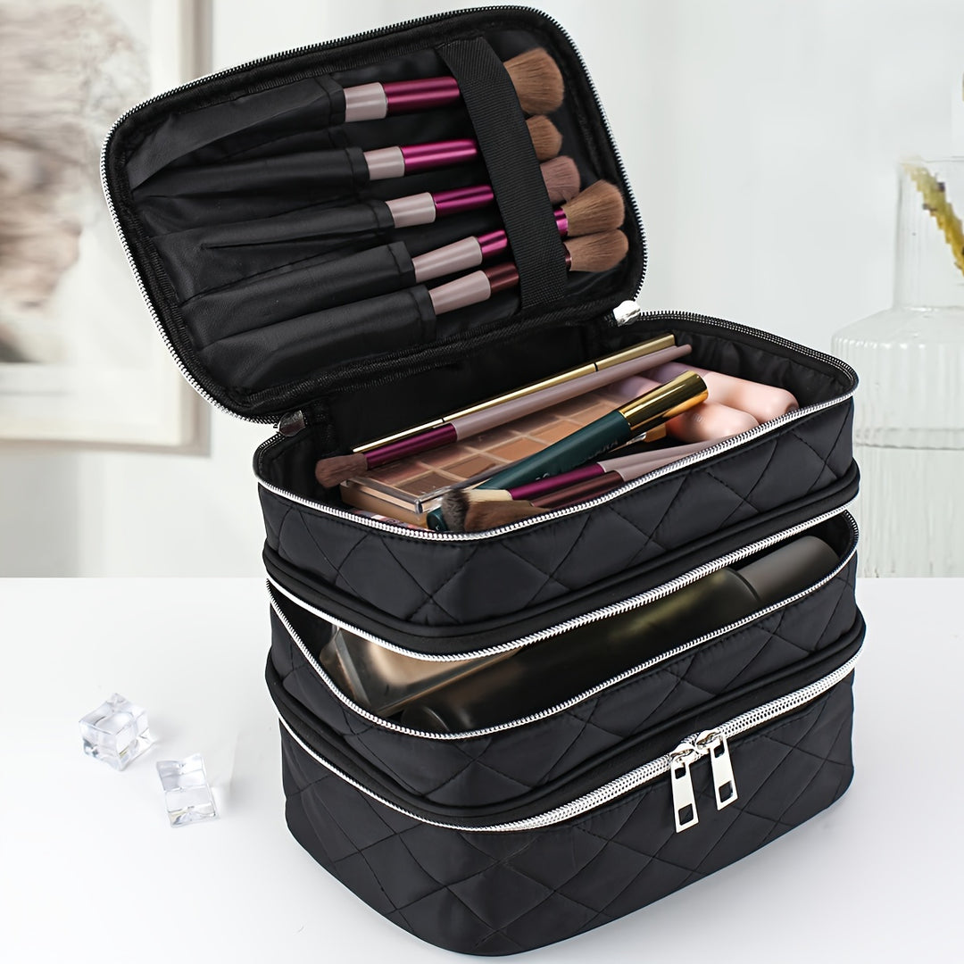 Stylish and lightweight large-capacity makeup bag
