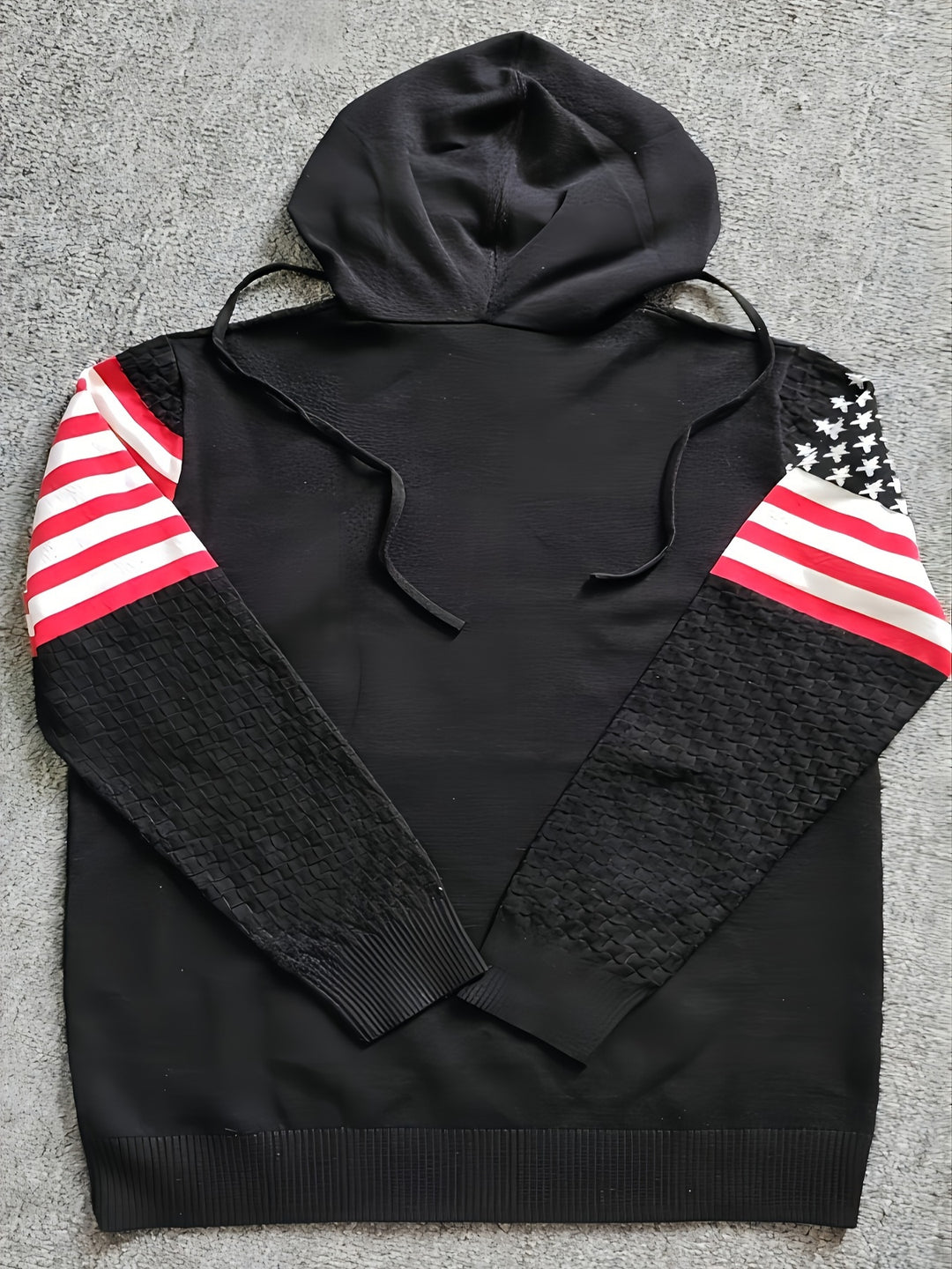 Color Block Knitted Sweater Hoodies For Men-Sweater-Bennys Beauty World
