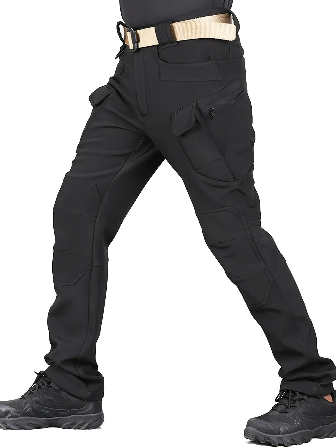 Thermal Cargo Stretchy Multi-Pocket Pants for Men-Cargo Pants-Bennys Beauty World