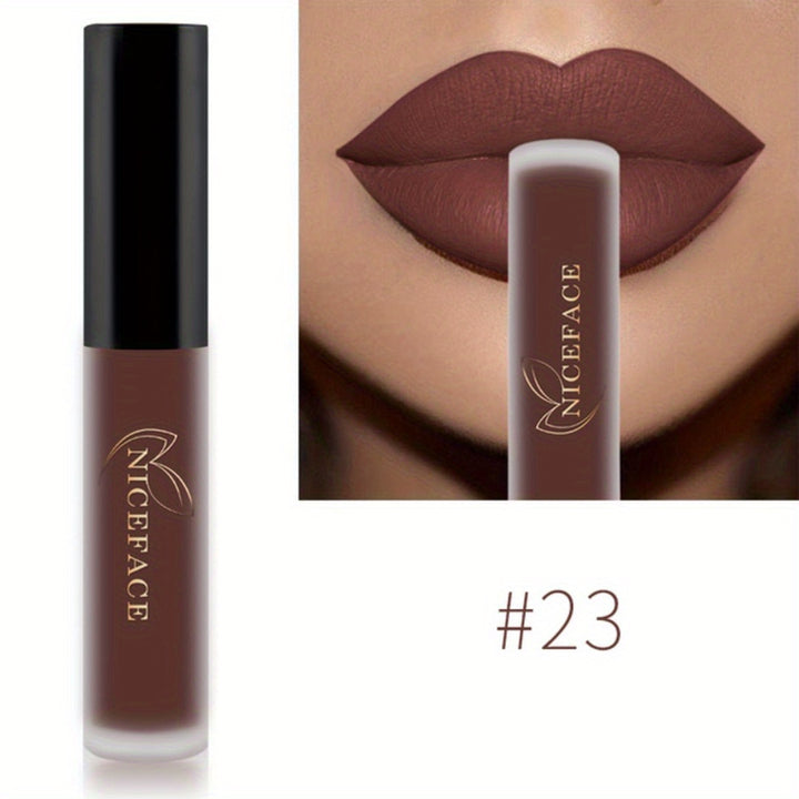 20 colours High Pigmented Matte Lip Glaze