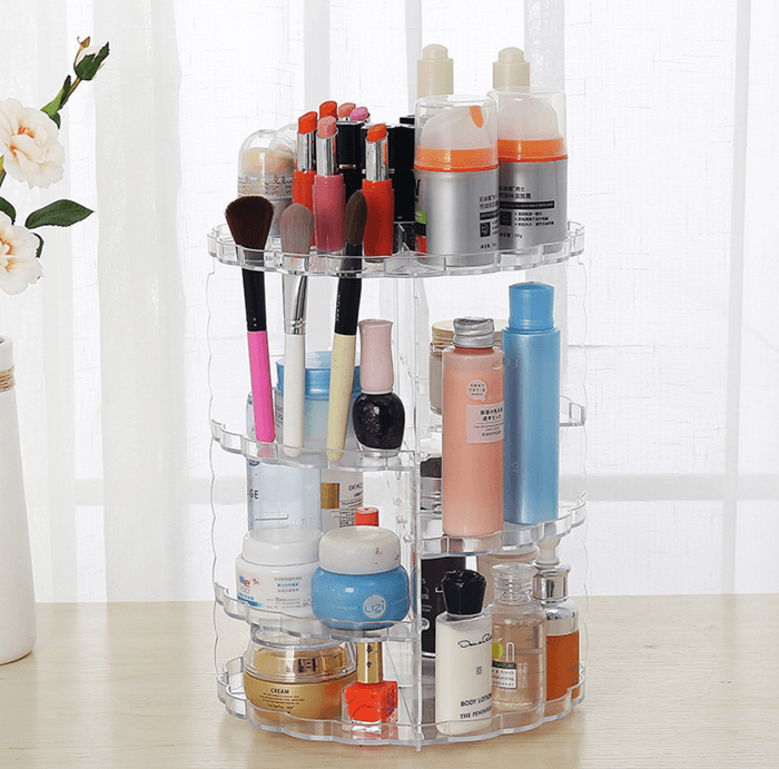 cosmetic storage shelf makeup storage box Bennys Beauty World