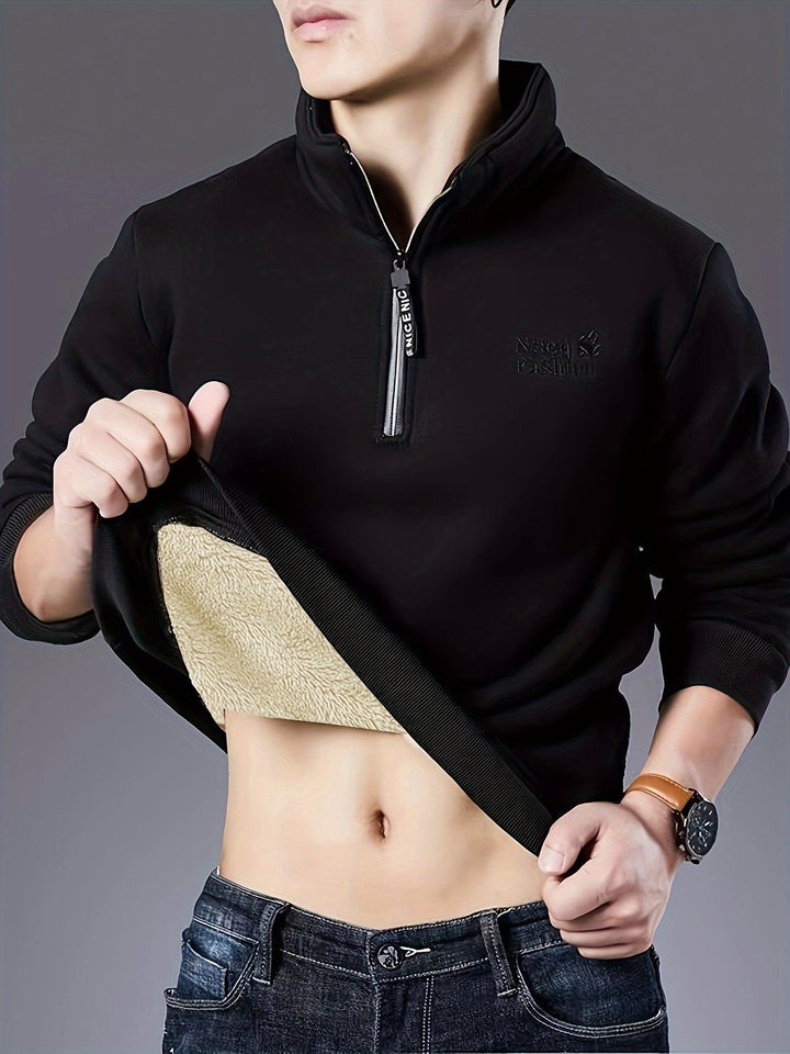 Men's Casual Sweatshirt: The Ultimate Layer for Winter Wear-sweat shirt-Bennys Beauty World