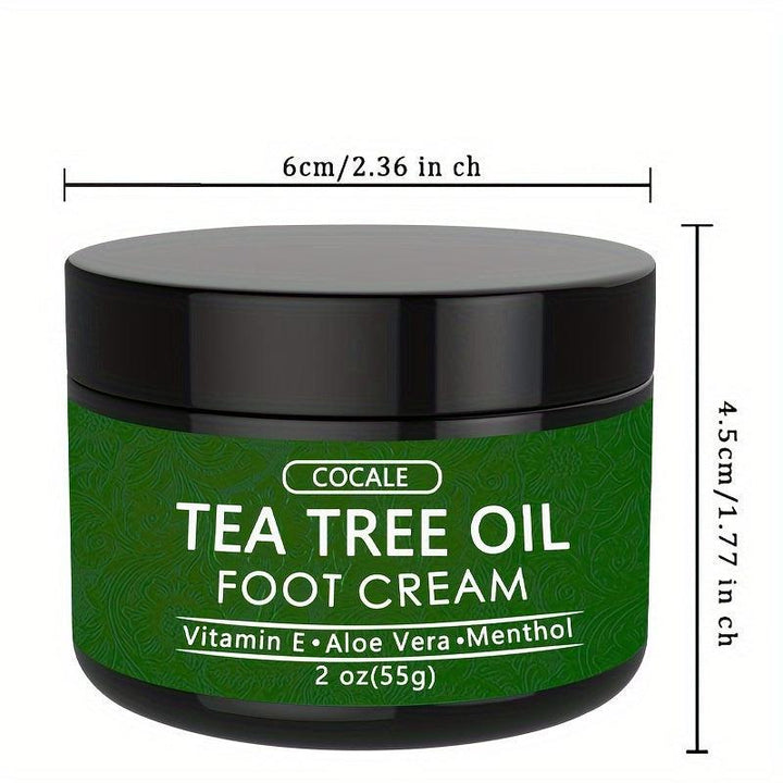Tea Tree Oil Foot Cream-Bennys Beauty World