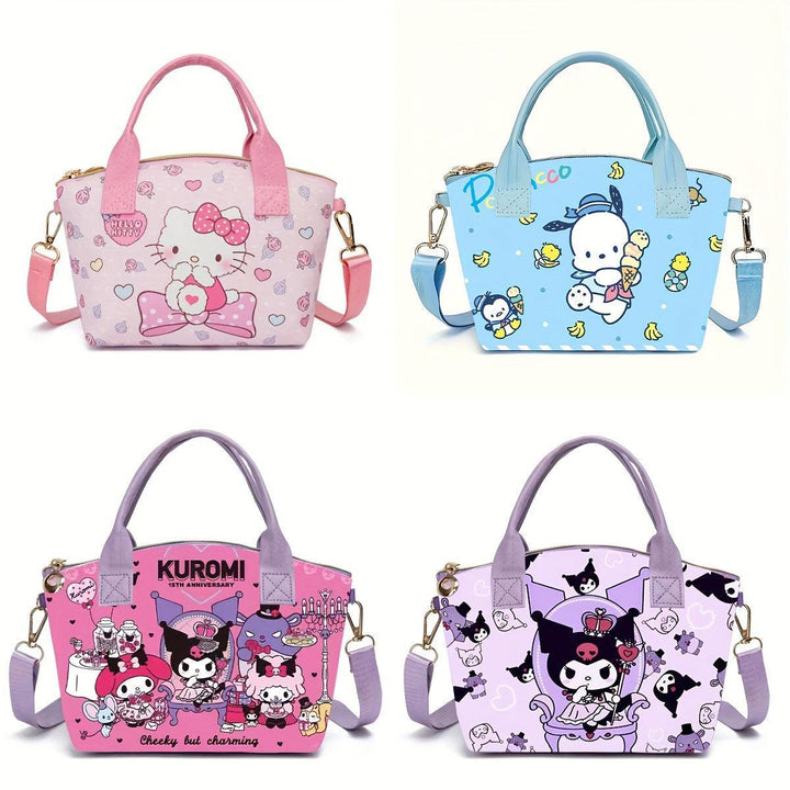 Cute Sanrio Crossbody Bag with Zipper