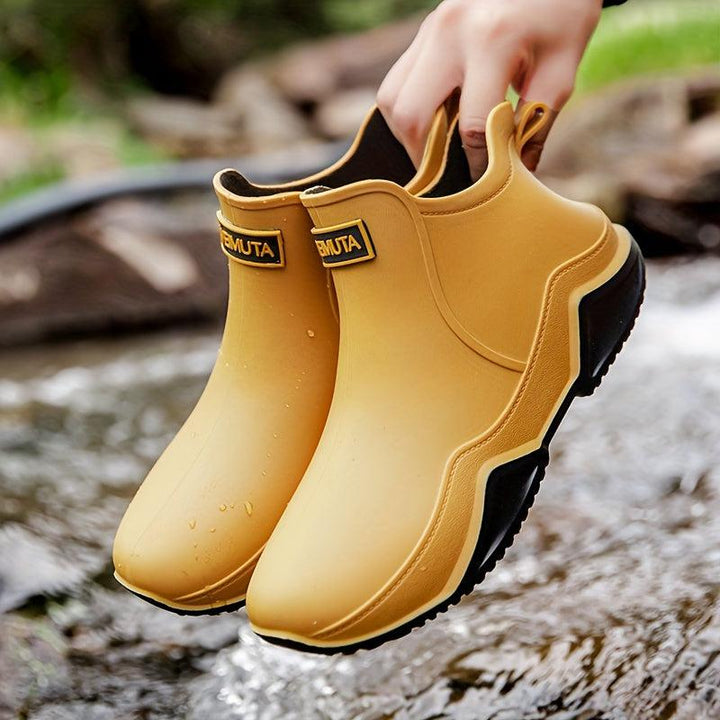 Womens Waterproof Stylish Rain Boots-boots-Bennys Beauty World