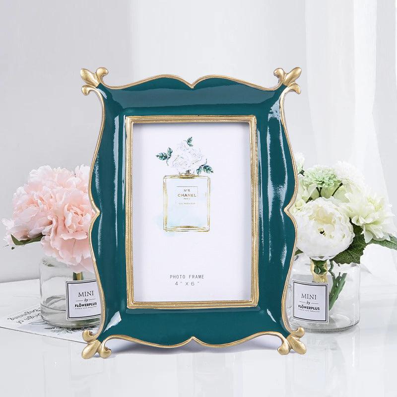 Nordic Resin Photo Frame Desktop Decoration